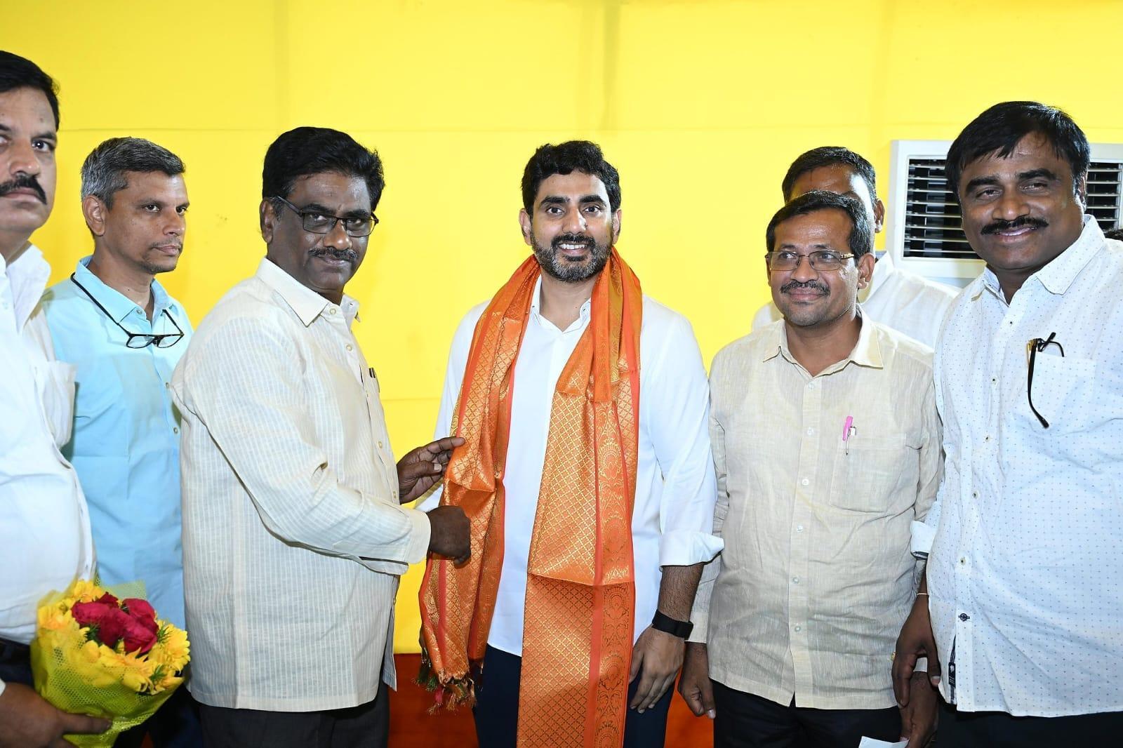 andhra pradesh private degree college managements association with Lokesh Babu